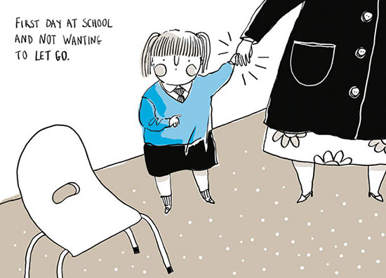 First Day, illustratie van Sarah Bowie