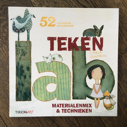 foto van het boek Tekenlab van Carla Sonheim