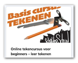 banner Blik Opener | tekencursus voor beginners via Soofos