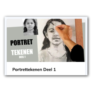 banner Portrettekenen Deel 1 | tekencursus via Soofos