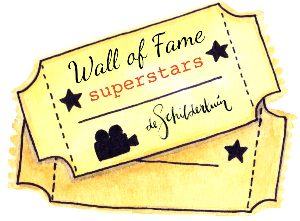 tekening van een filmticket