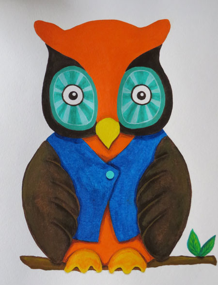 illustratie uil stap 4