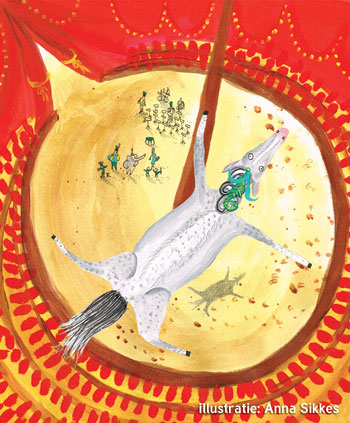 paard-boven-circus-illustratie