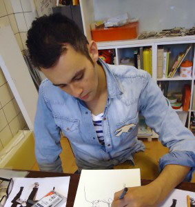 foto van illustrator Marvin Corneille