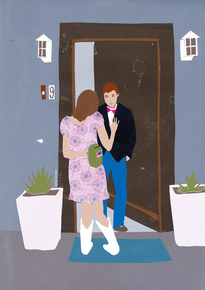 Illustratie van Renie Lamers in opdracht van het Longfonds