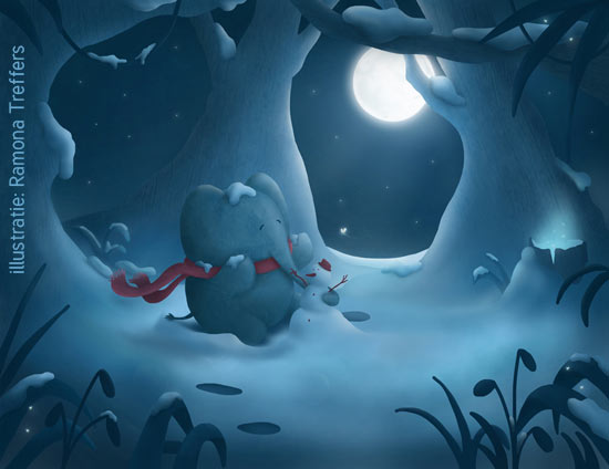 The Adventures of Bamboo & Kota, illustratie van Ramona Treffers