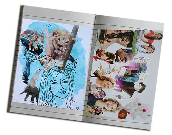 maak zelf een plakboek ter inspiratie voor creatieve projecten